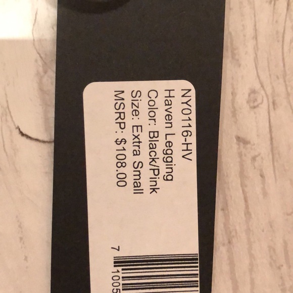 NWT NOLI black Haven Leggings, size XS - Picture 5 of 7